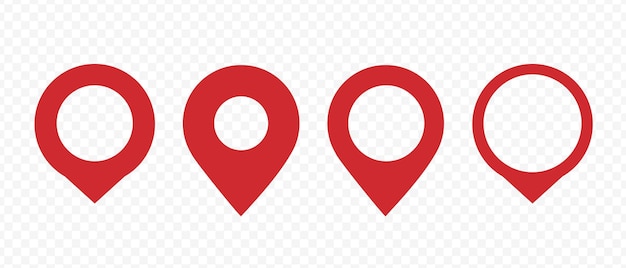 Map pin Location pin icon Map markers Gps pointer Szukanie trasy