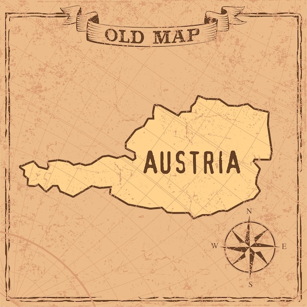 Mapa Austrii