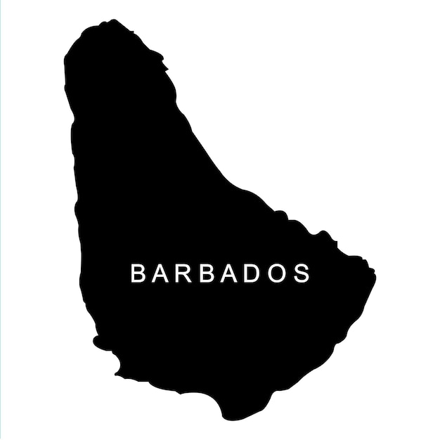 Mapa Barbadosu