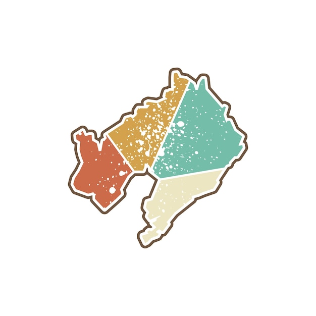 Mapa Liaoning Vintage Mapa świata Międzynarodowy Szablon Wektora Wektor Sylwetki Regionu Chin