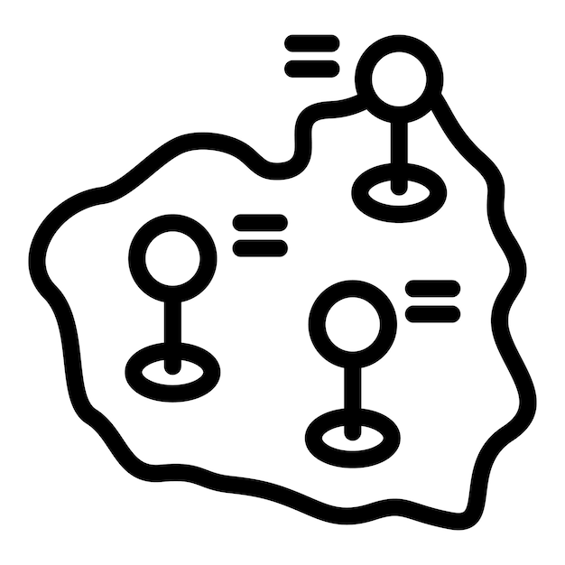 Plik wektorowy mapa podróży, ikona pinezki, wektor, kultura europy, polska, ludzie