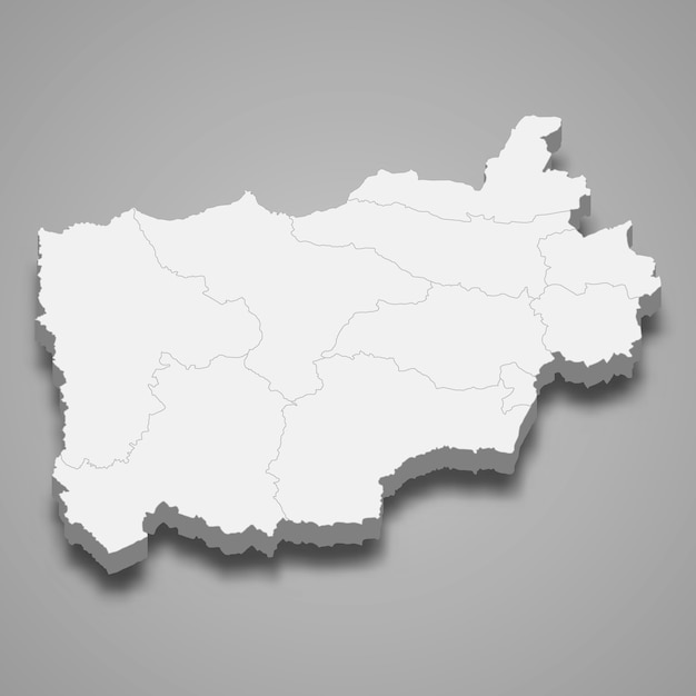 mapa Ratchaburi to prowincja Tajlandii