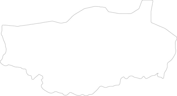 Wektor mapa vakinankaratra madagaskar