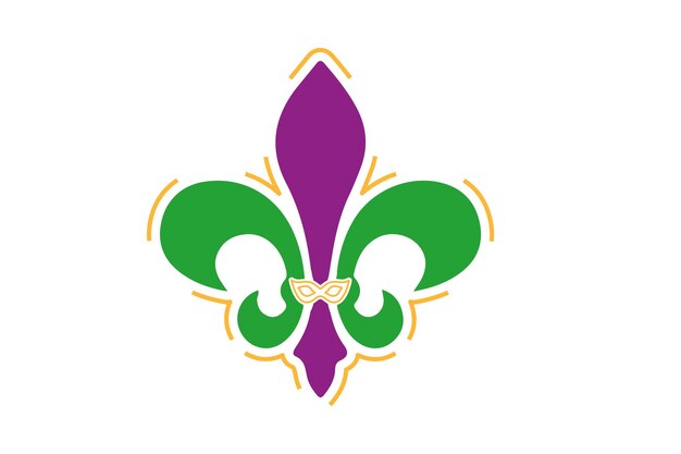 Plik wektorowy mardi gras svg design.