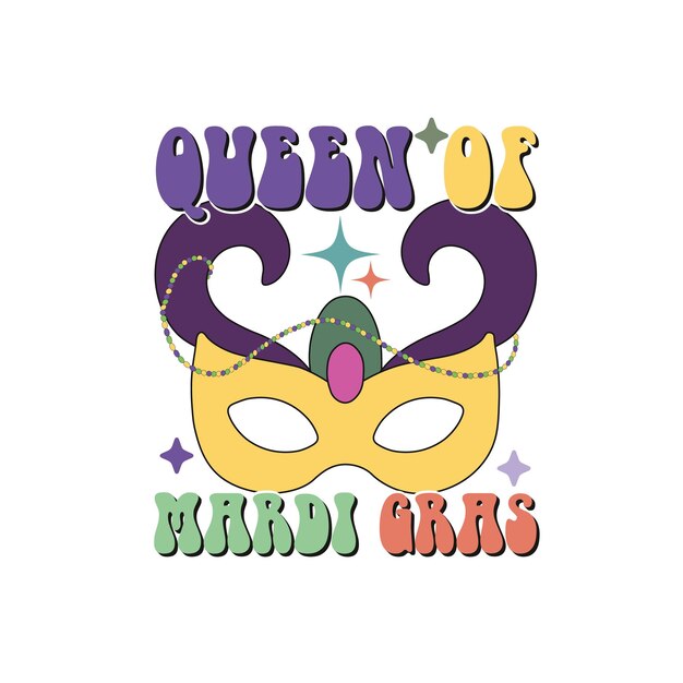 Plik wektorowy mardi gras svg obwody mardi gras projekt