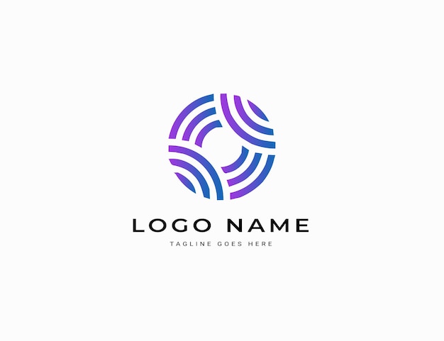 Marka tożsamości korporacyjnej wektor logo o projekt.
