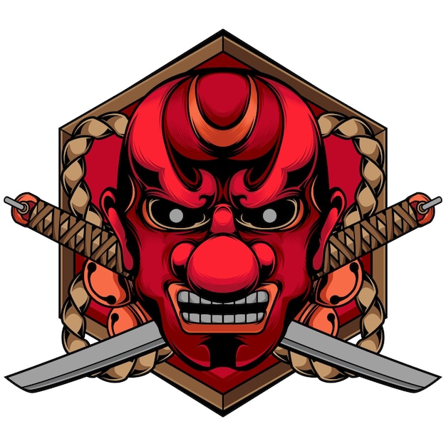 Maska Tengu I Logo Katany