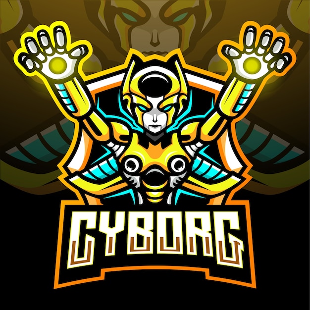 Maskotka Cyborga. Logo Esport