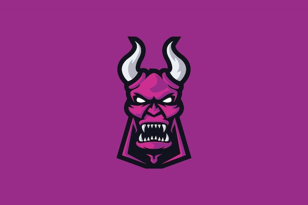 Maskotka E-sportowa Purple Devil