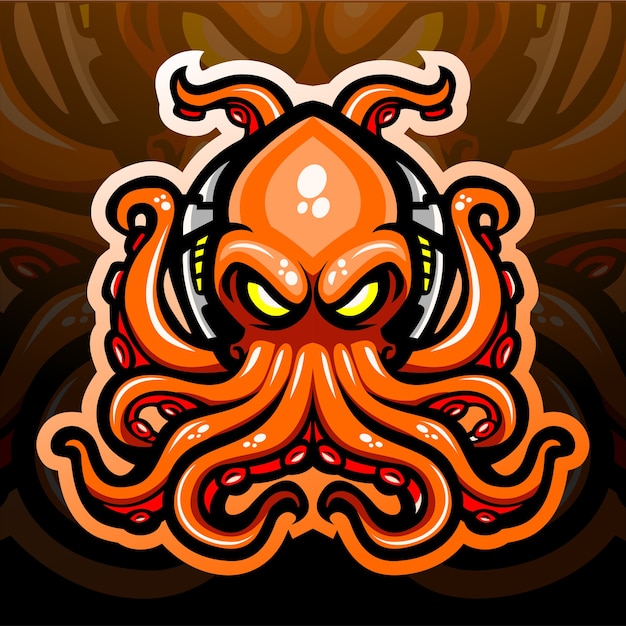 Maskotka Octopus Kraken.