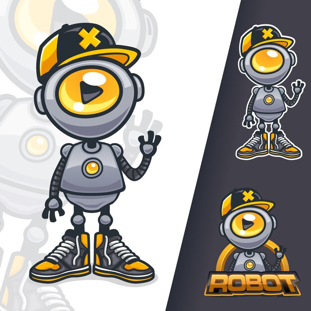 Maskotka Robbot Hip Hop