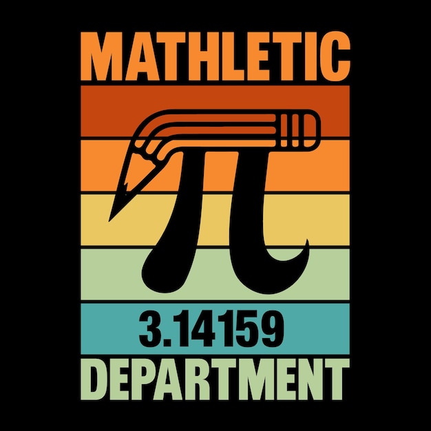 Mathletic 314159 Wydział Pi Dzień T Koszula Projekt Najlepszy Pi Dzień Koszula Pi Dzień Grafika Wektorowa