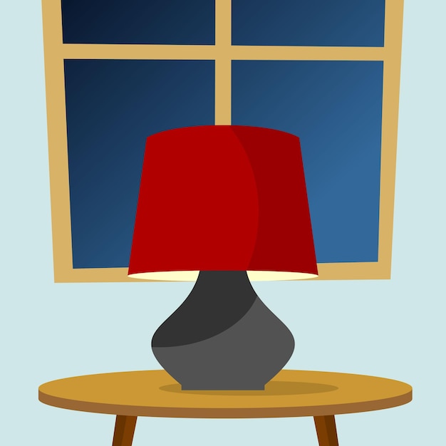 Plik wektorowy meblowa żyrandolowa lampa podłogowa i stołowa w stylu płaskiej kreskówki zestaw lamp