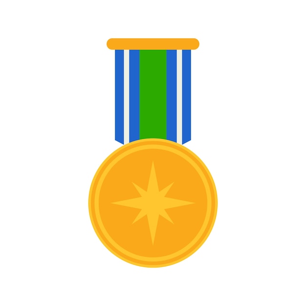 Medal Na Białym Tle