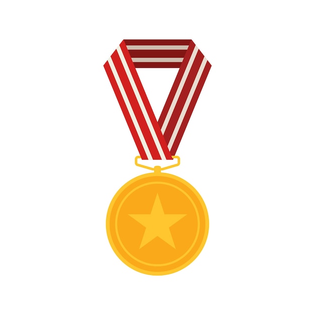 Medal Na Białym Tle