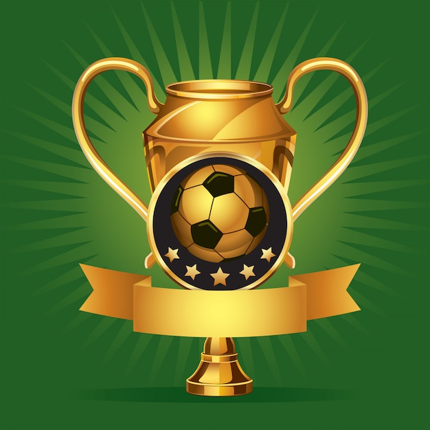 Medale Soccer Golden Award.