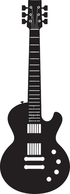Melodic Mosaic Guitar Logo Vector Graphic Harmony Haven Design Emblem Gitary