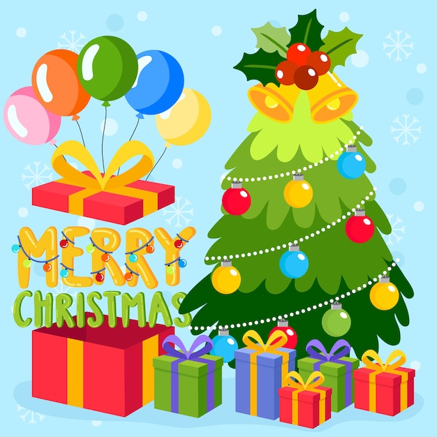 Merry Christmas Greeting Card