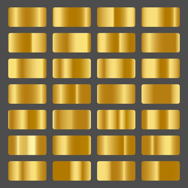 Metaliczne Złote Gradienty Na Ciemnoszarym Tle