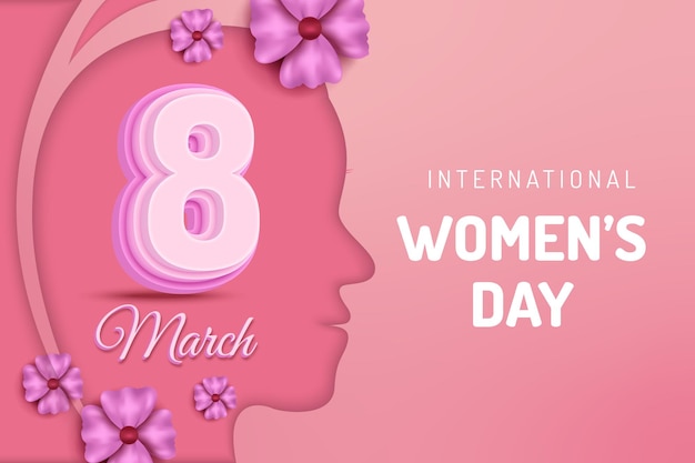 Plik wektorowy międzynarodowy dzień kobiet, 8 marca