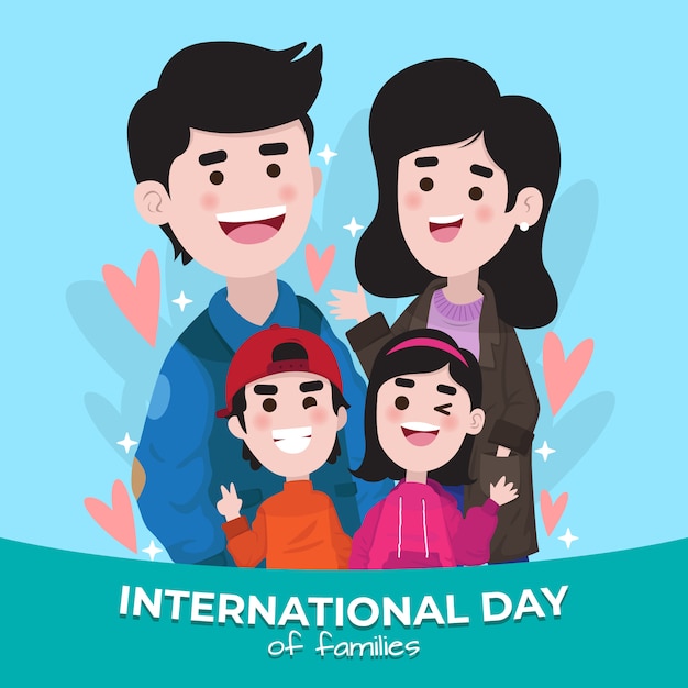 Międzynarodowy Dzień Rodzin Ilustracji