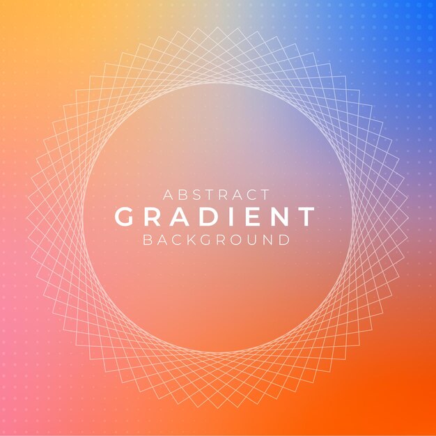 Miękkie gradient nieba Tło Mandala