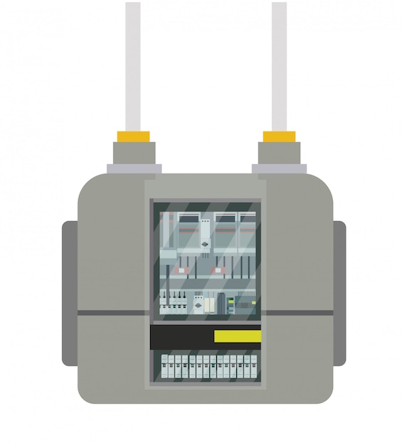 Plik wektorowy miernik elektryczny