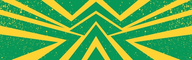 Minimal Abstract Vector Żółty i zielony Diagonalne paski i tekstura grunge