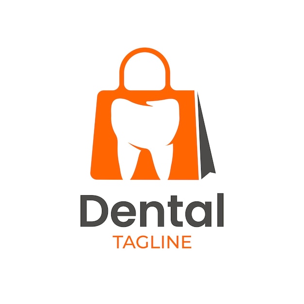 Minimalistyczne Logo Sklepu Dentystycznego