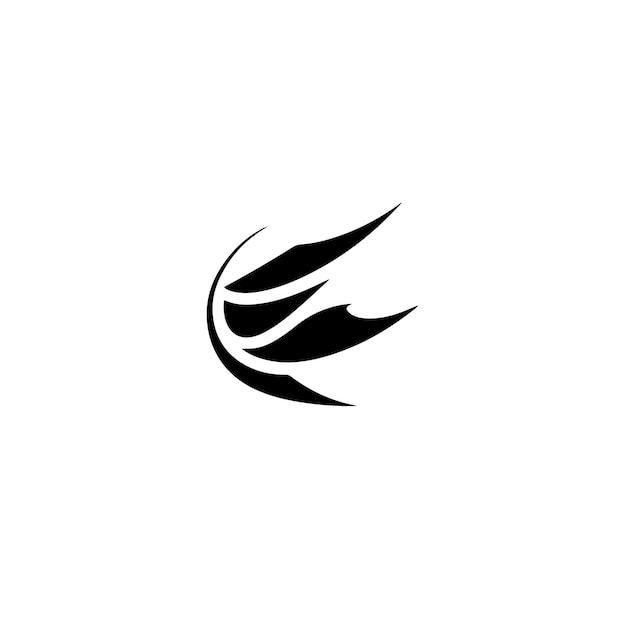 Plik wektorowy minimalistyczne logo wiatr