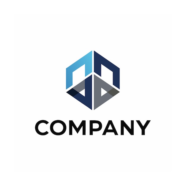 Minimalistyczny, kreatywny szablon logo biznesowego