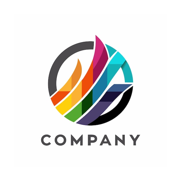 Minimalistyczny, kreatywny szablon logo biznesowego