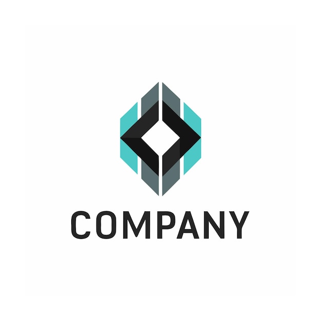 Minimalistyczny szablon logo firmy