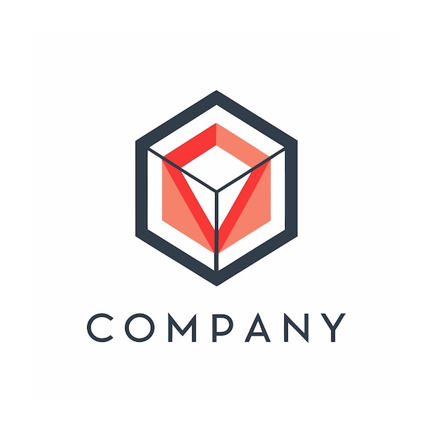 Minimalistyczny szablon logo firmy