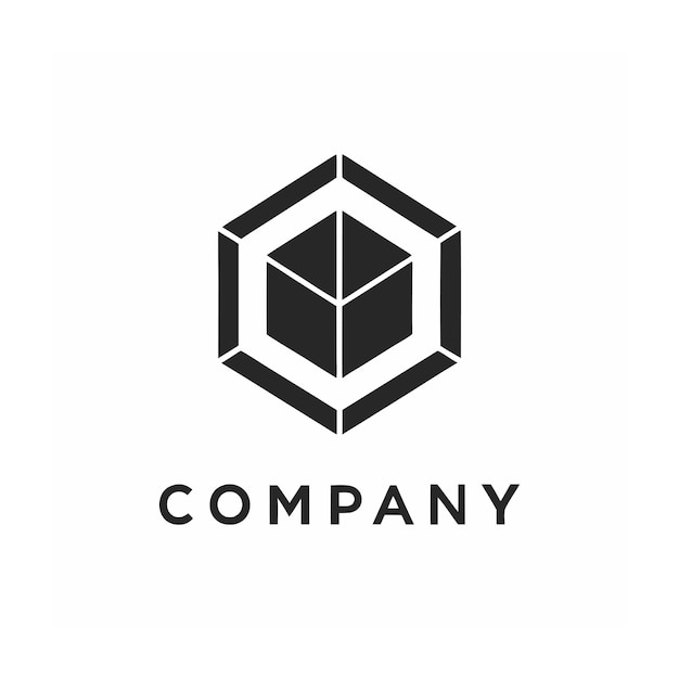 Minimalistyczny szablon logo firmy