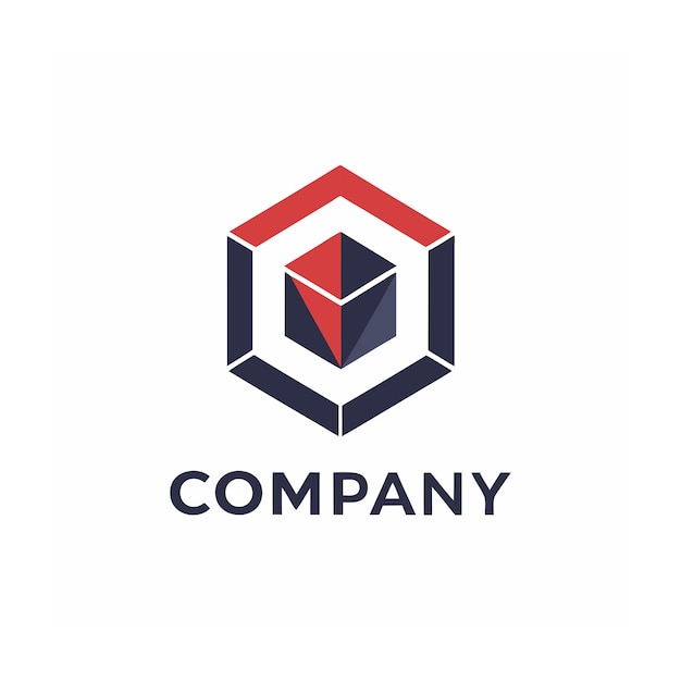 Minimalistyczny szablon logo firmy