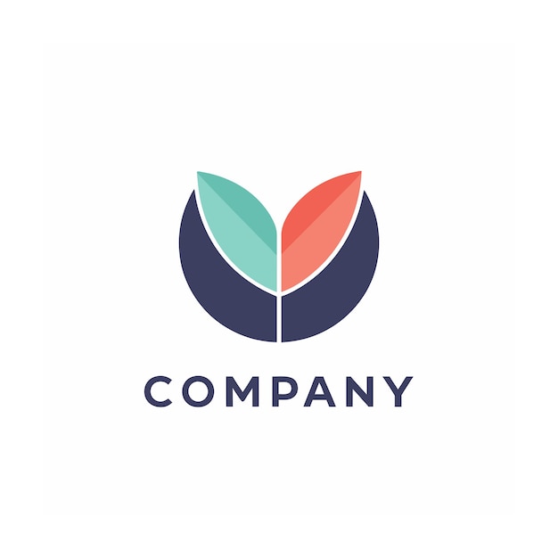 Minimalistyczny szablon logo firmy