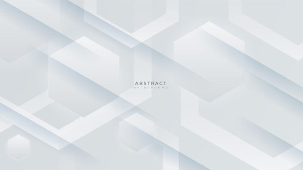 Minimalne geometryczne proste minimalne białe geometryczne kształty lekka technologia tło abstrakcyjny projekt ilustracji wektorowych abstrakcyjny projekt graficzny wzór prezentacji szablon sieci web tła