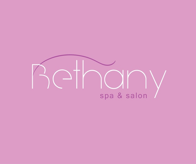 minimalne logo spa i salonu