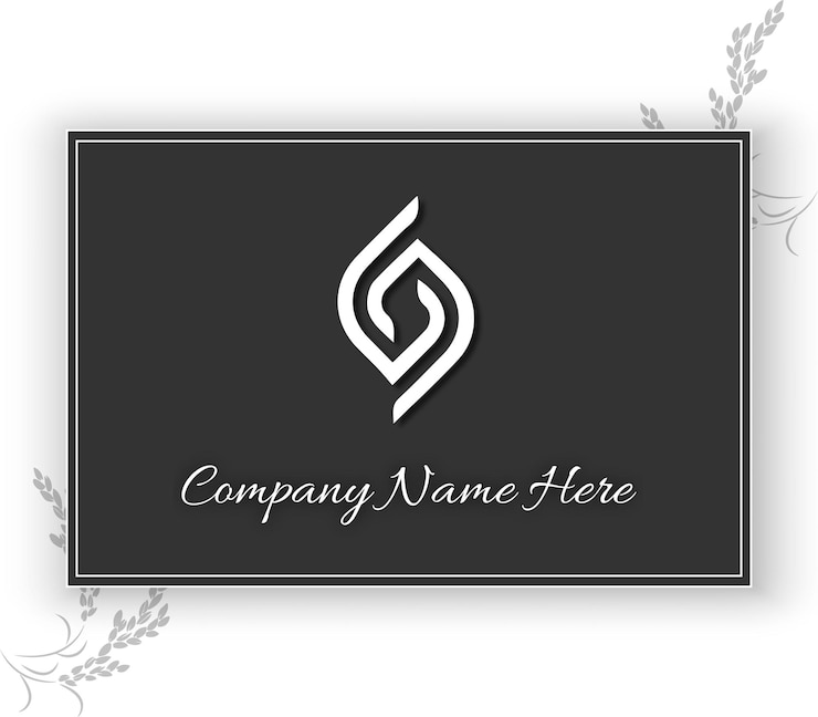 Wektor minimalny szablon logo firmy