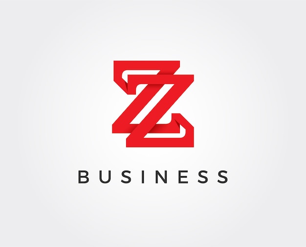 Minimalny Szablon Logo Litery Z - Ilustracja