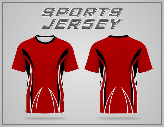 Mockup próbki koszulki sportowej