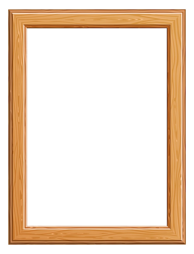 Wektor mockup ramki zdjęciowej