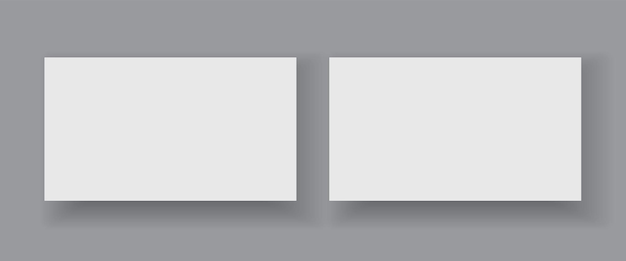Mockup wizytówki dla szablonu projektu Pusta maketa karty kredytowej