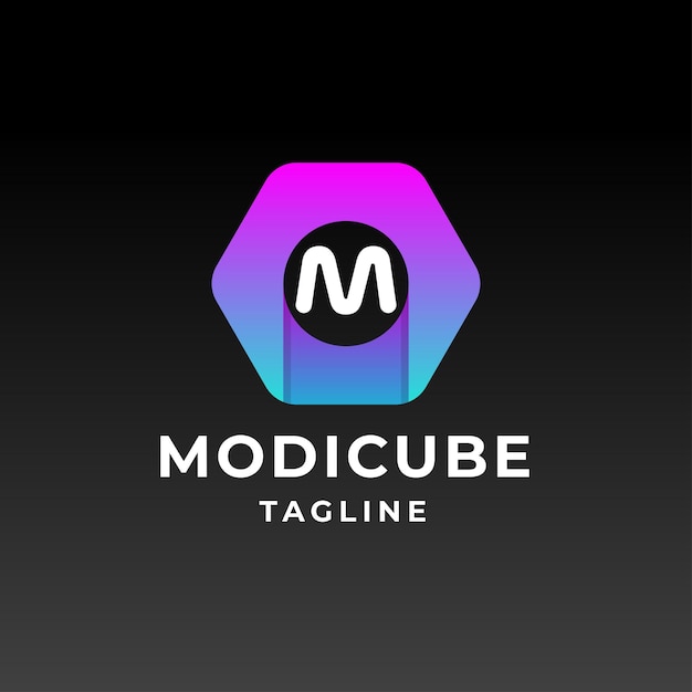 Modicube Litera M Logo