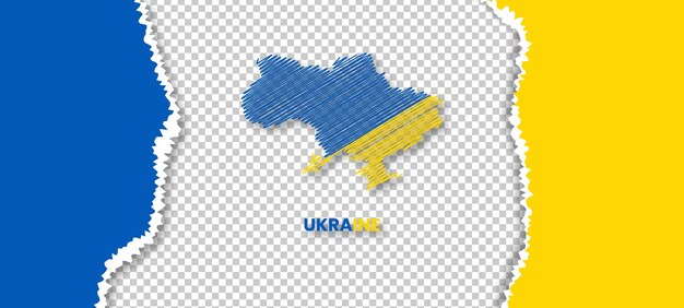 Módlcie się o ukrainę i flagę ukrainy modląc się na ilustracji wektorowych koncepcji lub projekt wektora flagi ukrainy