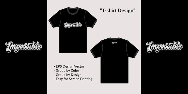 Modna typografia w stylu streetwear niemożliwa do zaprojektowania t-shirtów, bluz z kapturem czy gadżetów