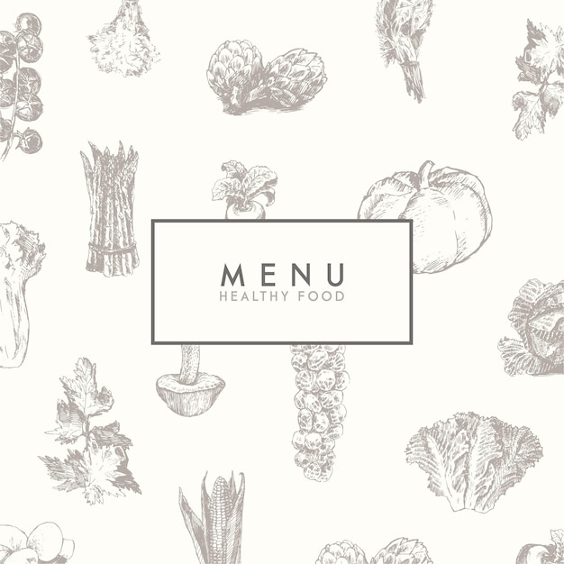 Modny Projekt Menu Restauracji, Wysoka Szczegółowa Ilustracja Wektorowa