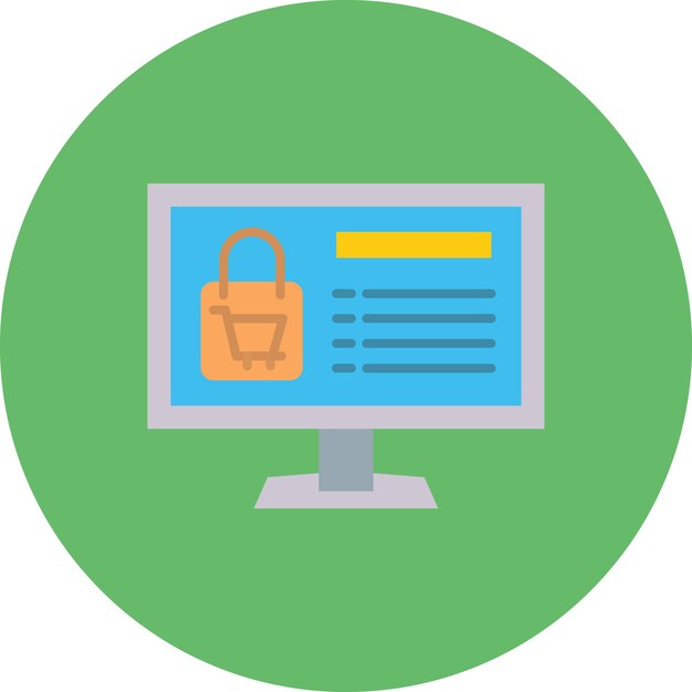monitor komputerowy z zielonym tłem z folderem z napisem "tote bag"