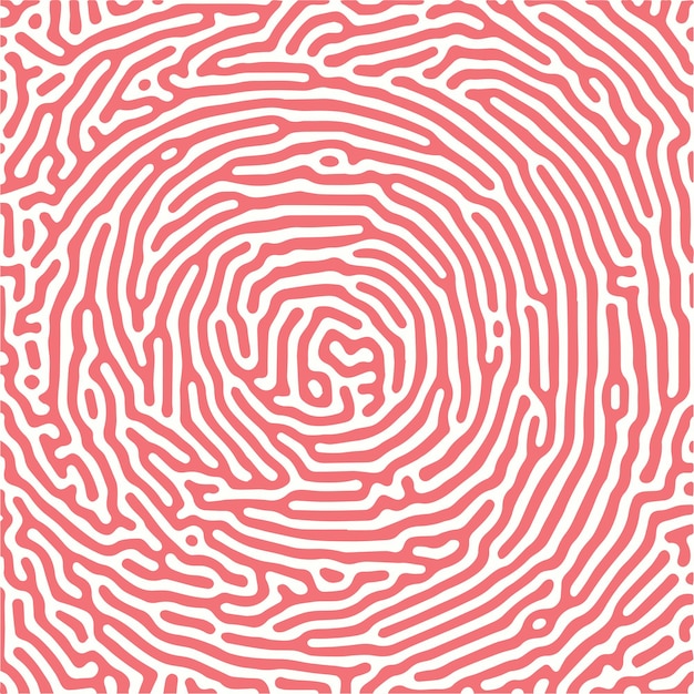 Monochromatyczna dyfuzja reakcji Organiczne spiralne okrągłe kształty abstrakcyjne tło wzór turinga